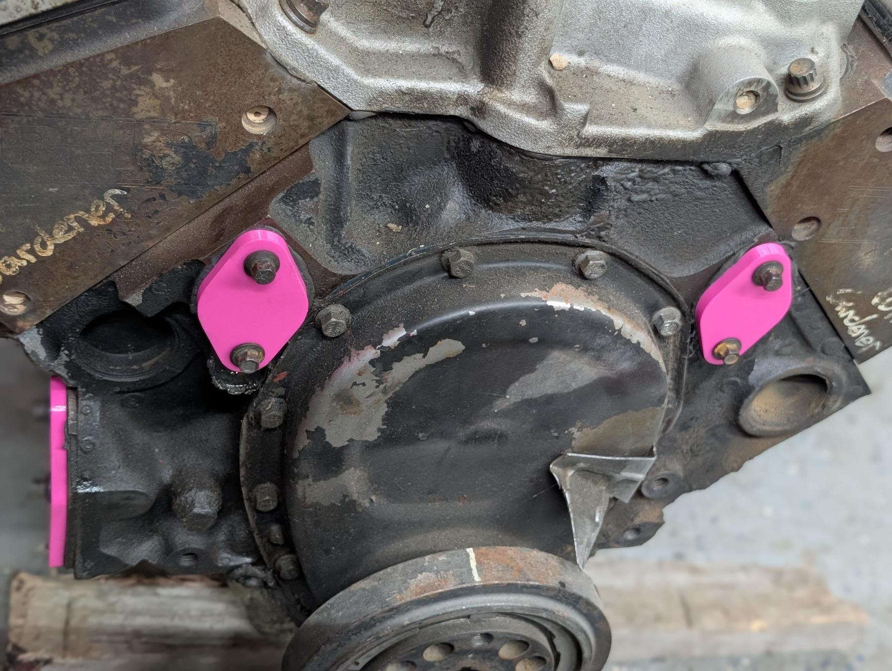 Small Block Chevy Motor Block-Off Kit