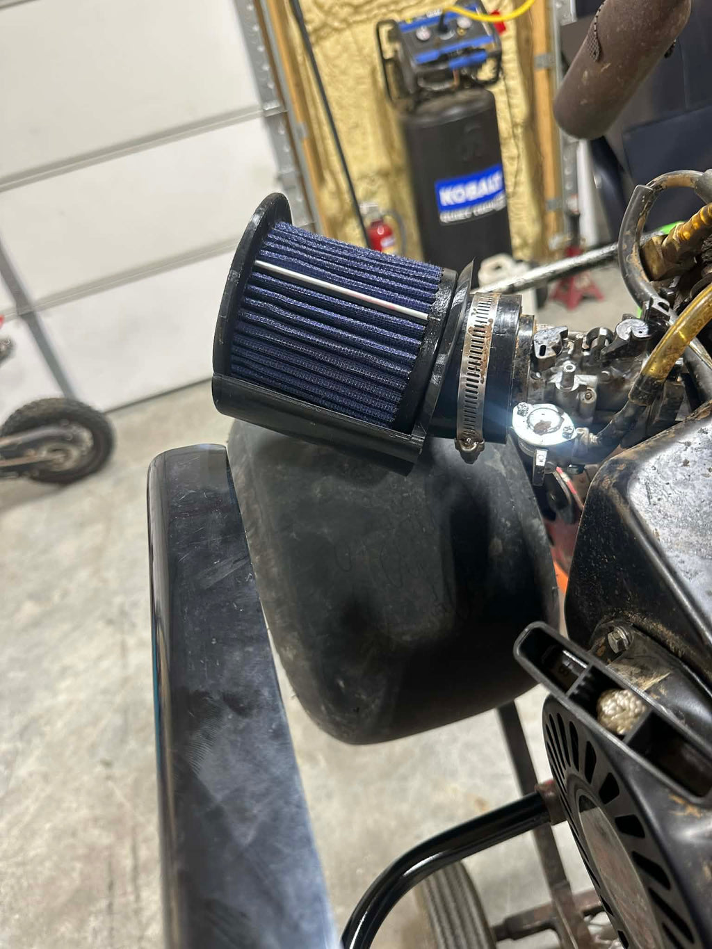 Go-Kart Air Filter Shield
