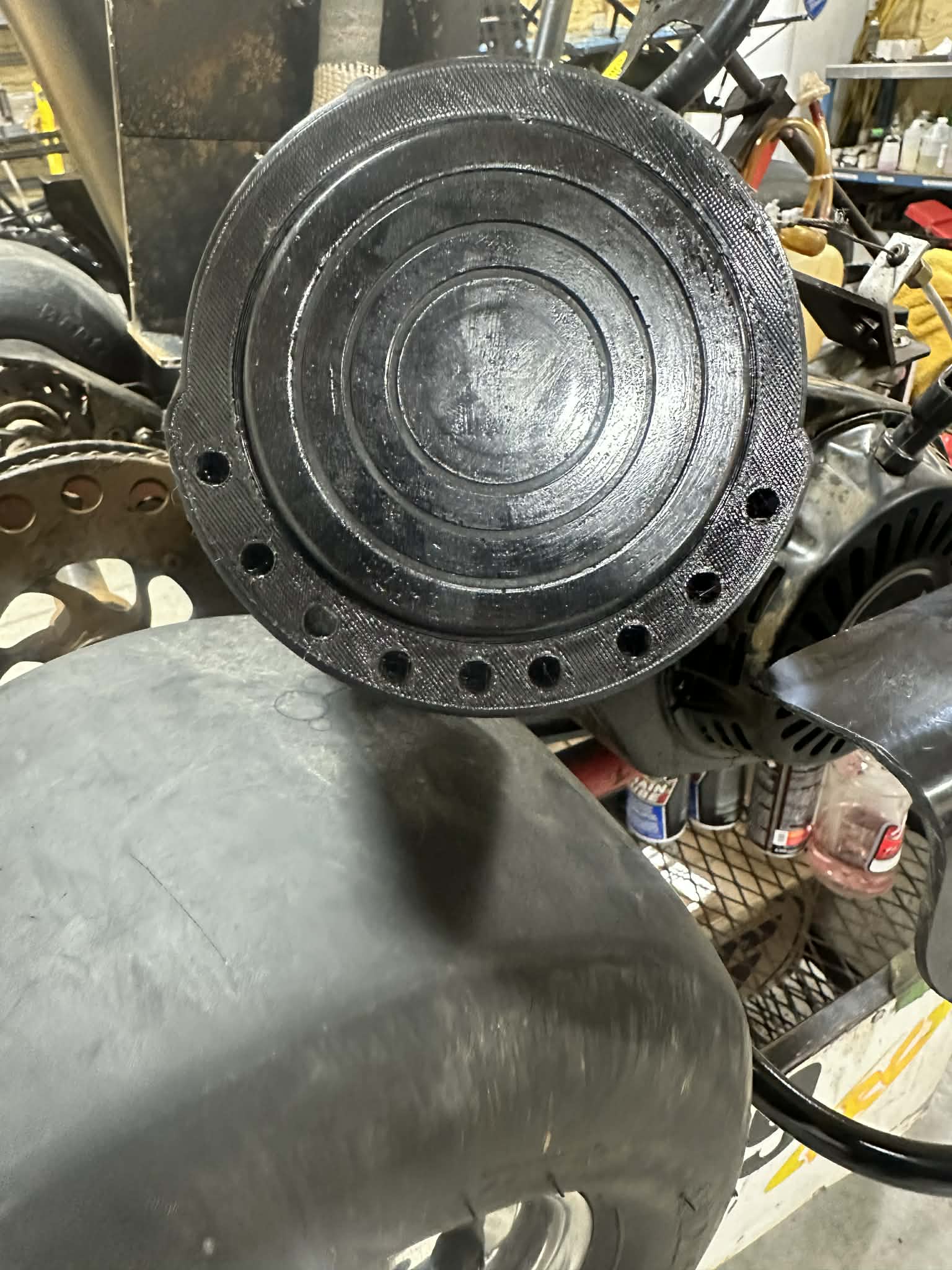 Go-Kart Air Filter Shield