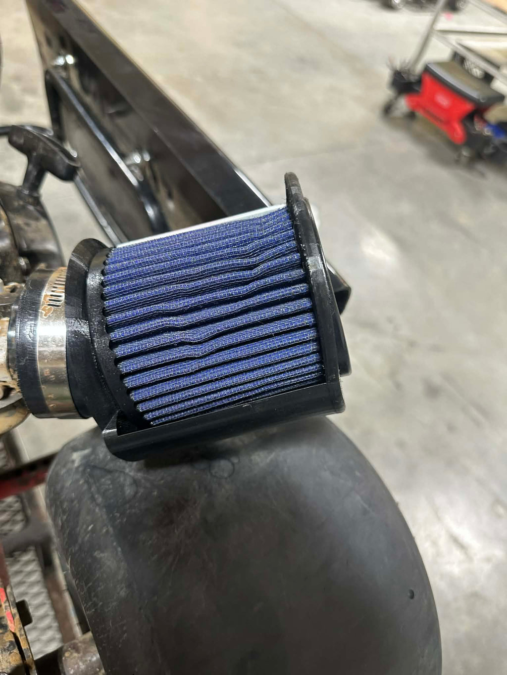 Go-Kart Air Filter Shield