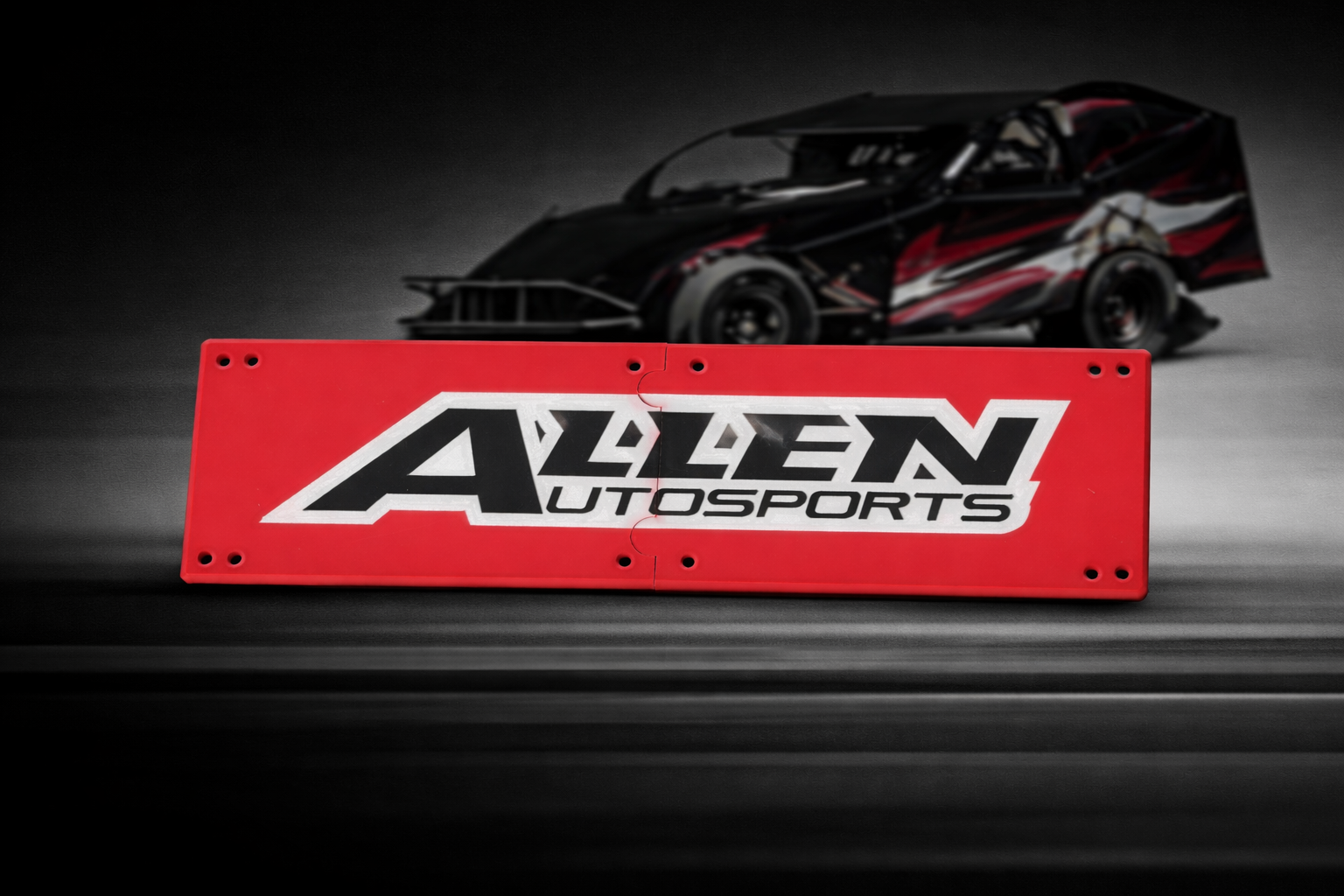 Allen Autosports Window Net Sun Shield – Track Side 3D Print By CA