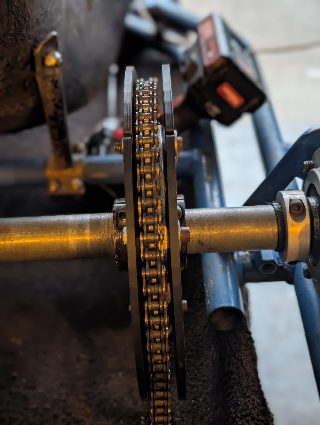 Go-Kart Chain Spoke Guard