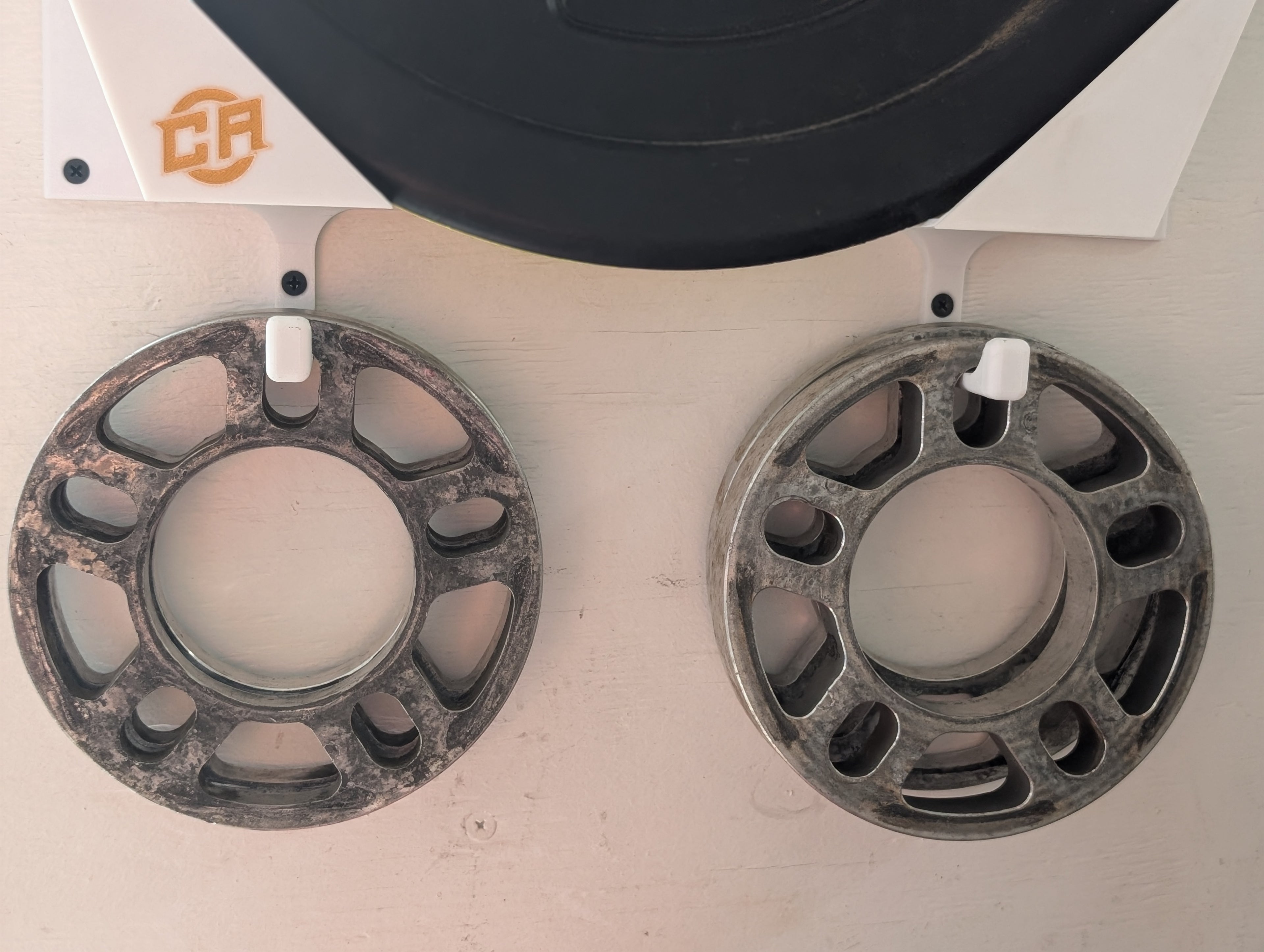 Wall-Mount Wheel Cover & Spacer Holder